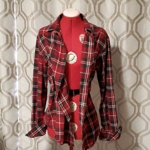 Men's wind river flannel plaid